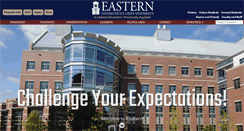 Desktop Screenshot of easternct.edu